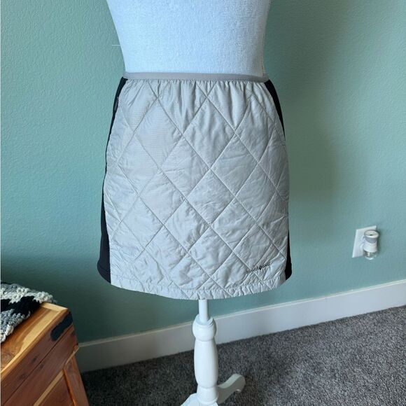 Mont-Bell Grey Superior Down Trail Skirt with 800 Fill Power EX Down | Medium - Picture 1 of 7